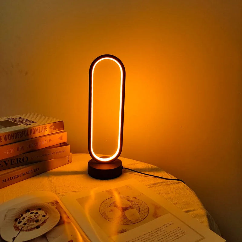 Lâmpada  LED Night Light, com 3 cores, iluminação para  cabeceira, sala de estar, etc