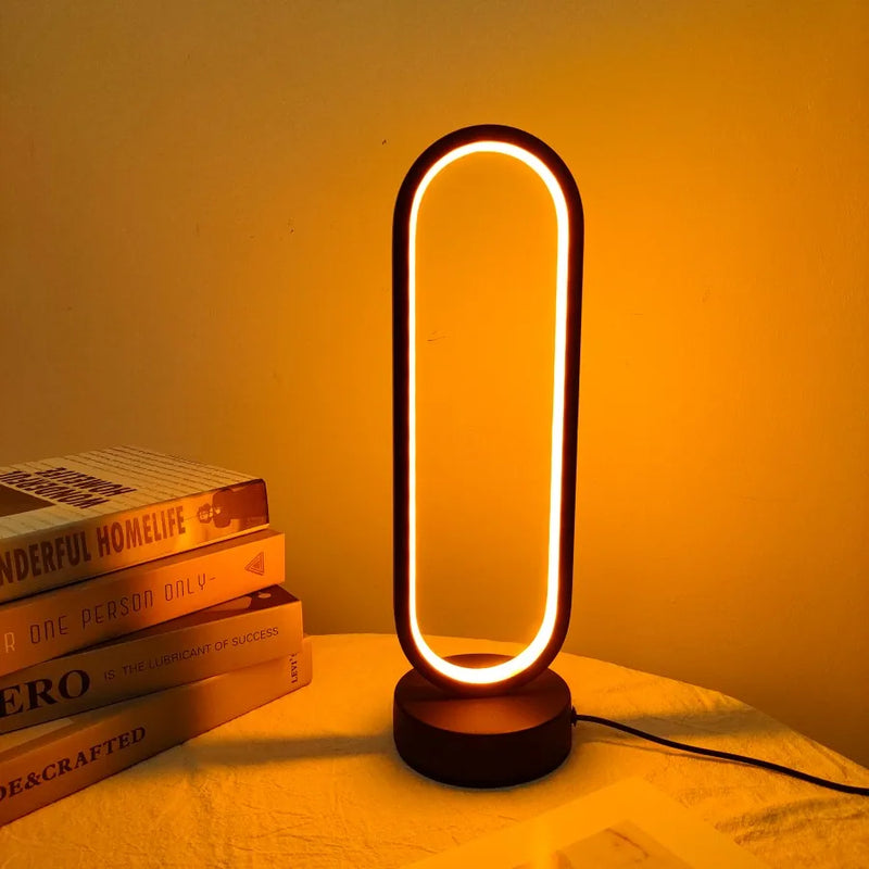 Lâmpada  LED Night Light, com 3 cores, iluminação para  cabeceira, sala de estar, etc